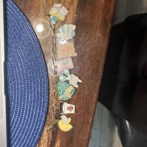 90's Themed Charm Bracelet